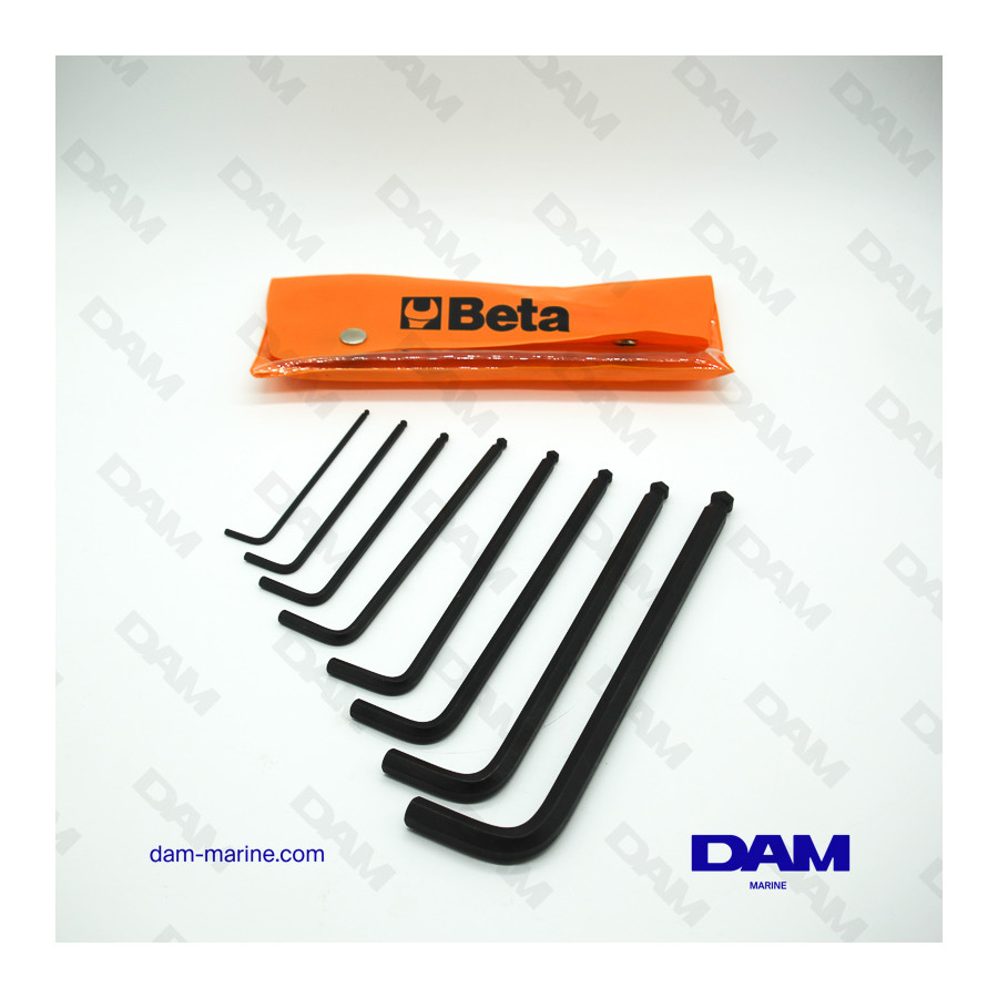8-Piece SAE Allen Key Set Tool*