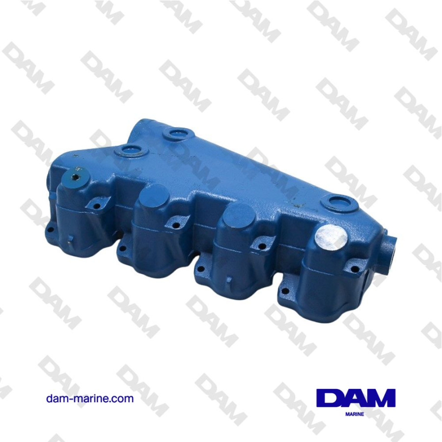 COLECTOR DE ESCAPE DE ESTRIBOR CRUSADER BB - DERECHO
