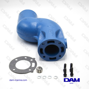 CRUSADER 100MM EXHAUST ELBOW