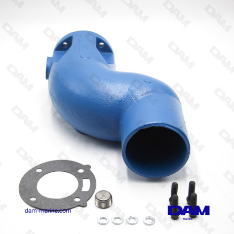 CRUSADER 100MM EXHAUST ELBOW