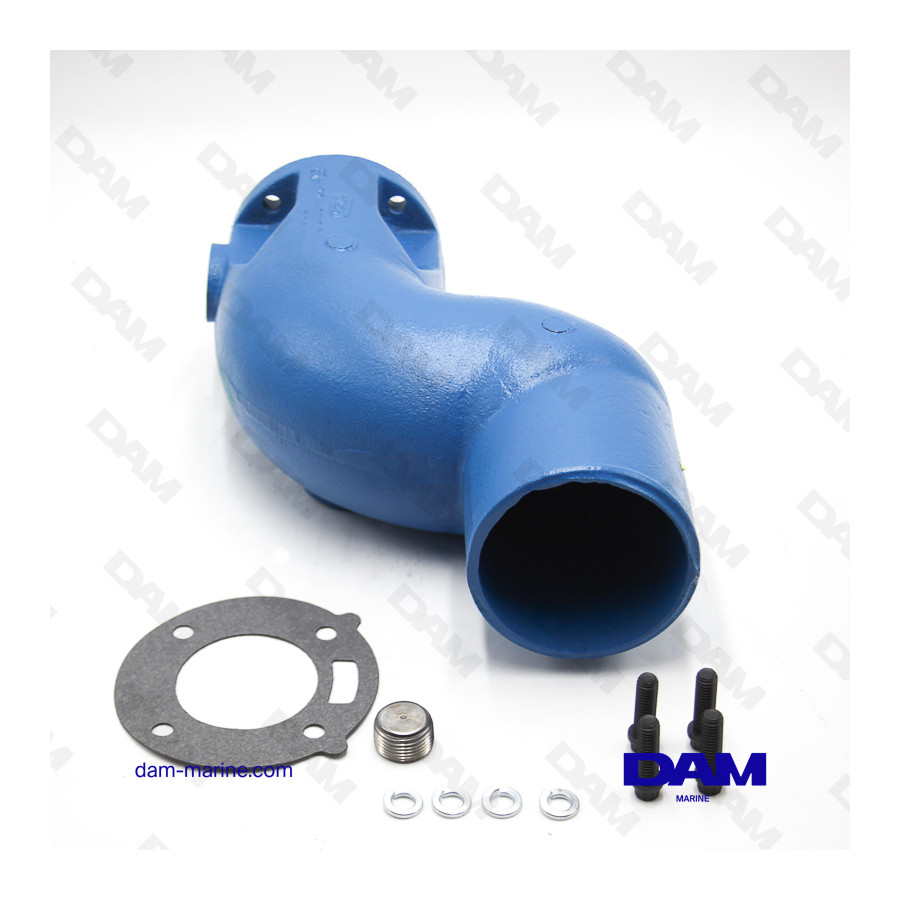 CRUSADER 100MM EXHAUST ELBOW