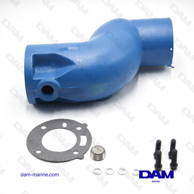 CRUSADER 100MM EXHAUST ELBOW