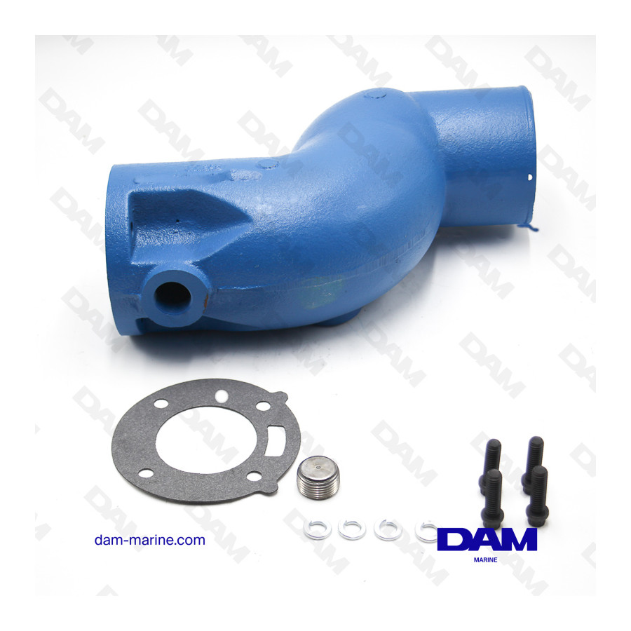 CRUSADER 100MM EXHAUST ELBOW