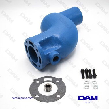 CRUSADER 75MM EXHAUST ELBOW