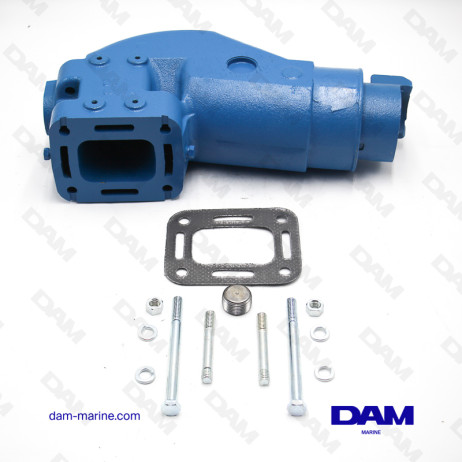 CRUSADER 16CM EXHAUST ELBOW