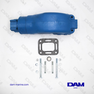 CRUSADER 16CM EXHAUST ELBOW