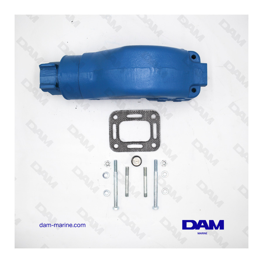 COUDE ECHAPPEMENT CRUSADER 16CM