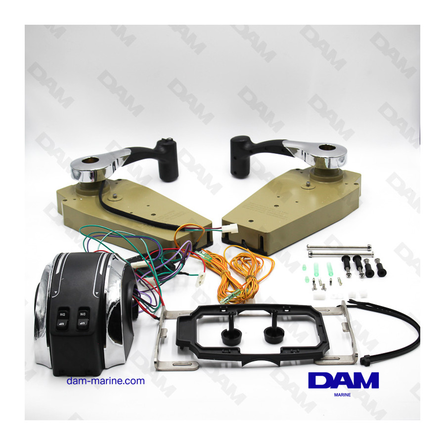 KIT ANODES ALU PLAQUETTES @2 HONDA BF8-50HP