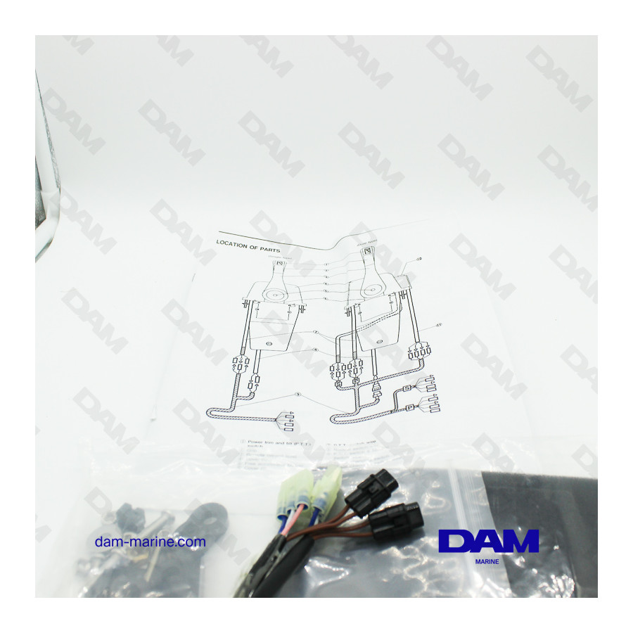 KIT ANODES ALU PLAQUETTES @2 HONDA BF8-50HP