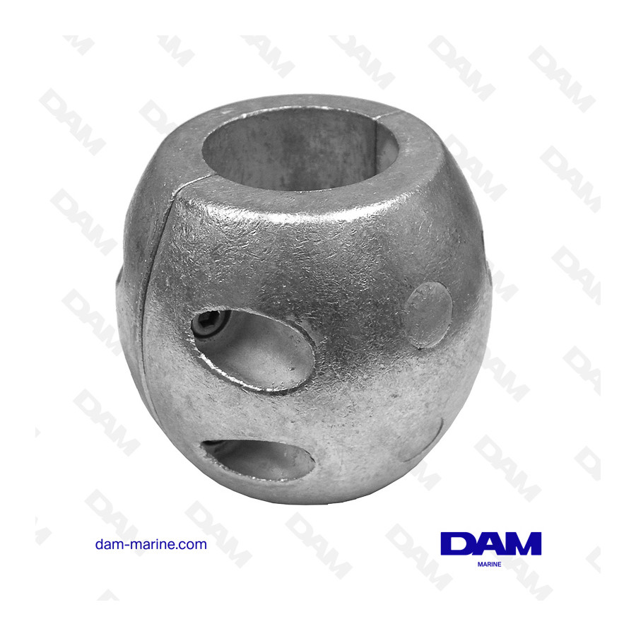 ANODE SHAFT NUT 40MM - ALUMINUM