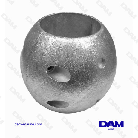 ANODE SHAFT NUT 60MM - ALUMINUM