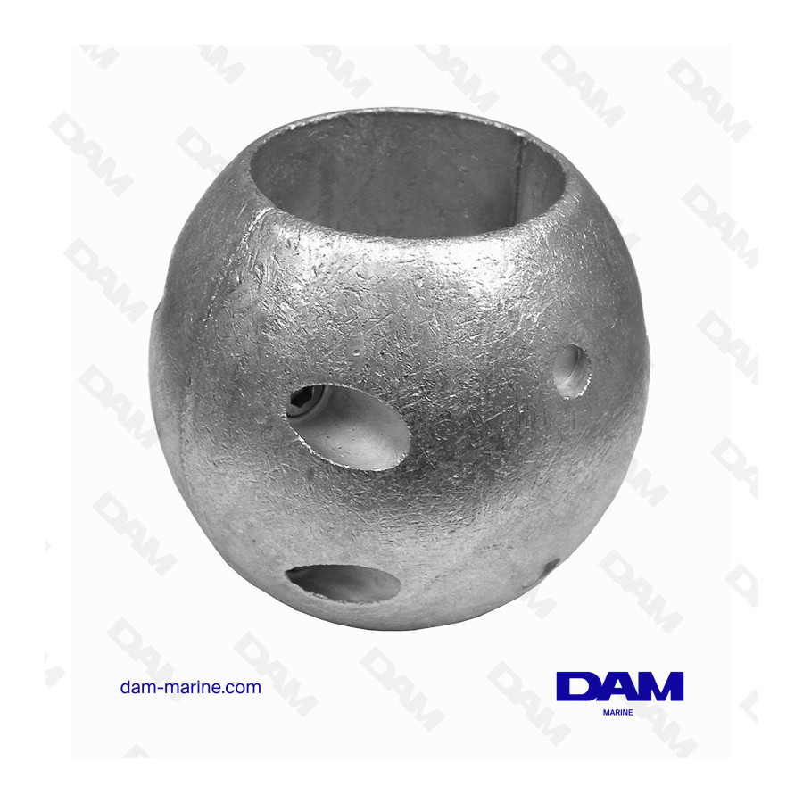 ANODE SHAFT NUT 60MM - ALUMINUM