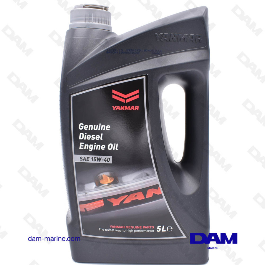 ACEITE DE MOTOR YANMAR OEM 15W40 - 5L