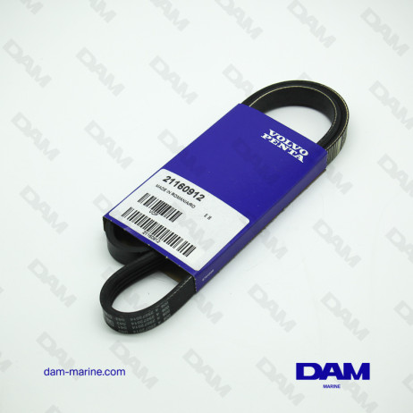VOLVO WATER PUMP SERPENTINE BELT - 21160912