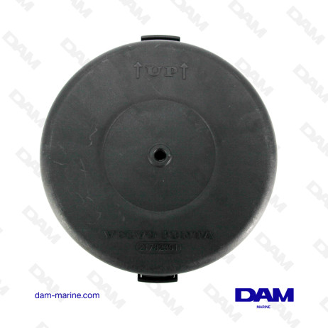 CARTER FILTRE A AIR VOLVO PLASTIQUE - 15.5 CM