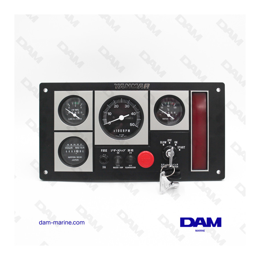 TABLEAU DE BORD YANMAR TYPE C 129470-91103