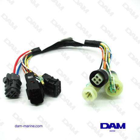 YANMAR 129574-77850 ROUND/SQUARE ADAPTER WIRING HARNESS