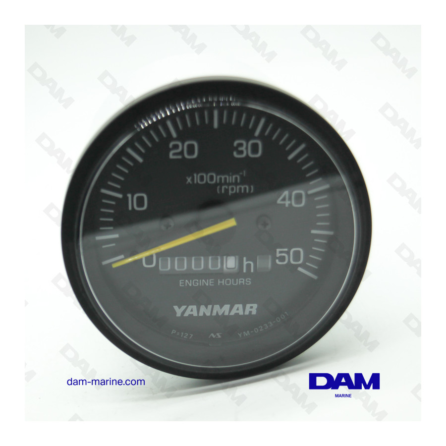 CUENTARREVOLUCIONES YANMAR HORÓMETRO 5000 RPM 129574-91200