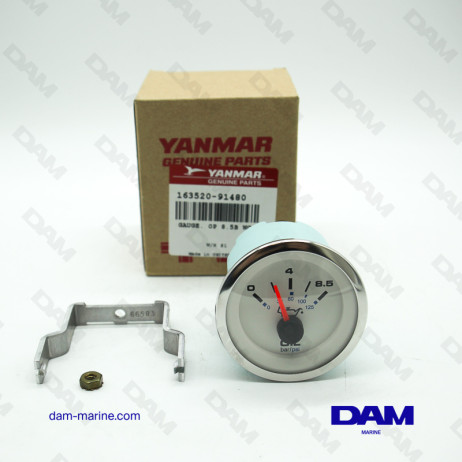 INDICATEUR DE PRESSION HUILE 8.5BAR BL/CHR YANMAR 163520-91480