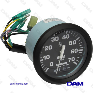 SUZUKI WHITE REV COUNTER...