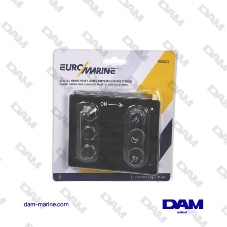 TABLEAU ELECTRIQUE ETANCHE 3 POSITION