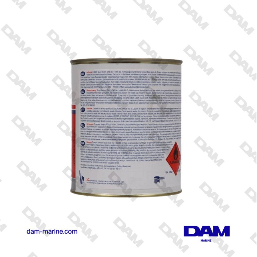 ANTIDERAPANT INTERDECK GRIS 0.75L
