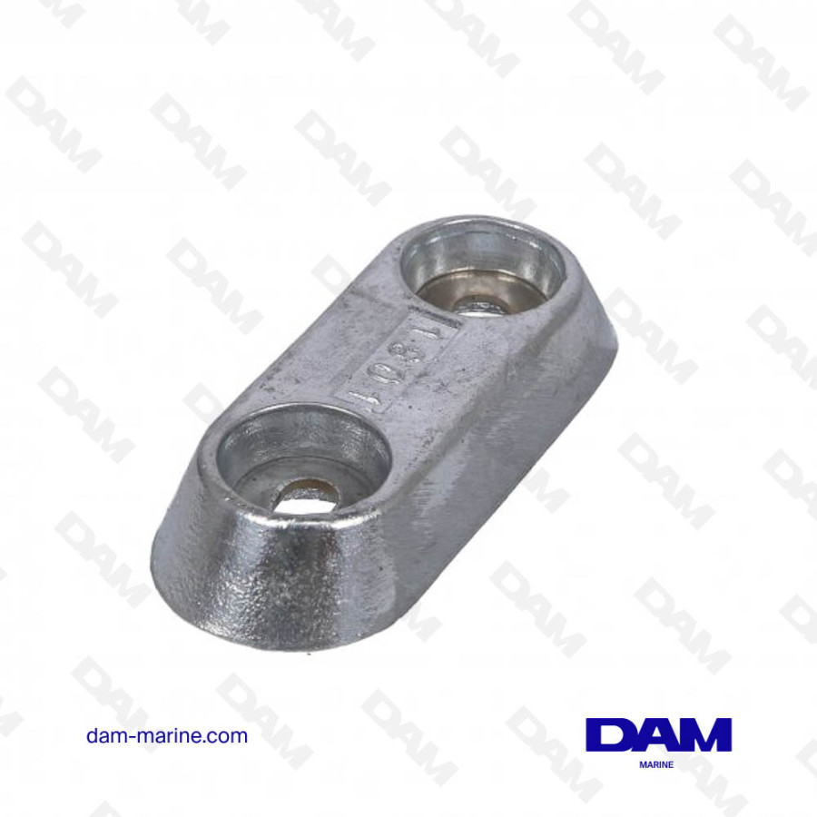 ANODE DE COQUE BARREAU TYPE VETUS 150 - ZINC