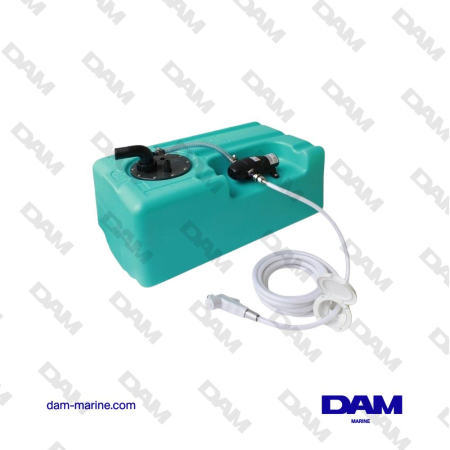 WATER TANK KIT + SHOWER 57L