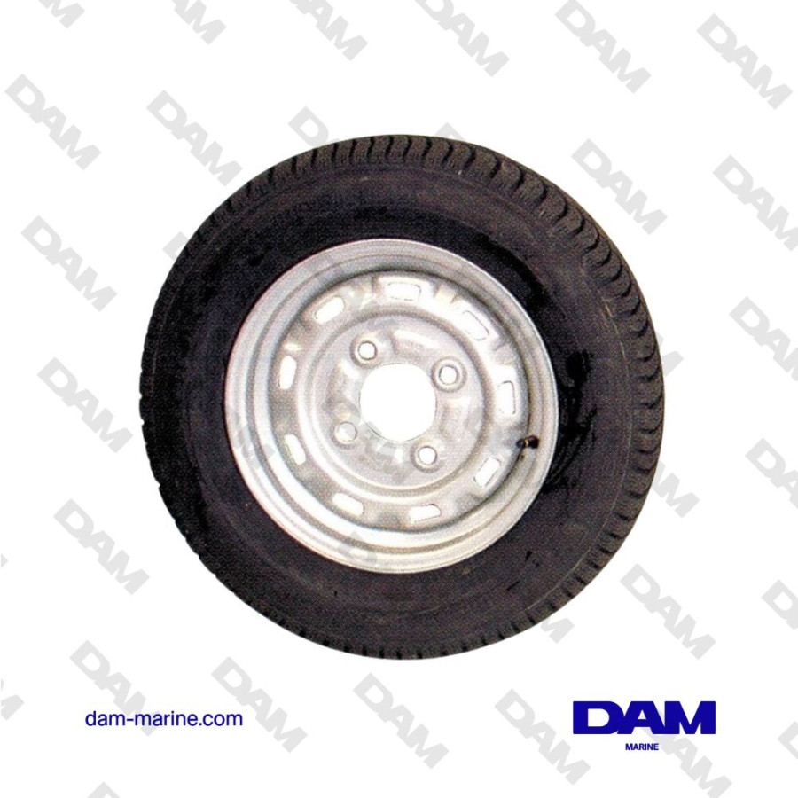 RUEDA DE REMOLQUE COMPLETA 185X70R14