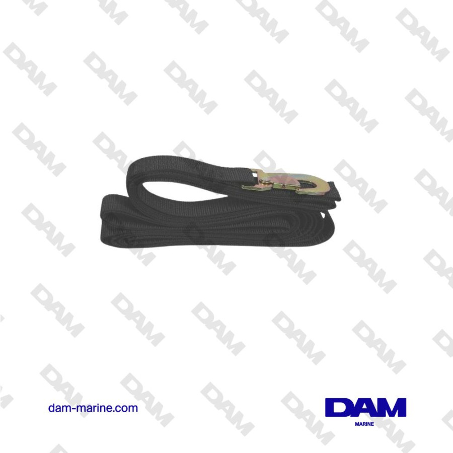 REM872 CORREA DE NYLON NEGRA