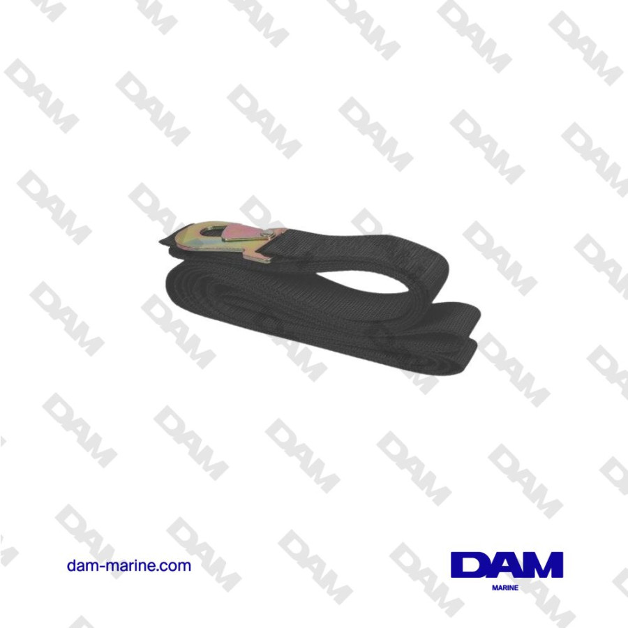 REM872 CORREA DE NYLON NEGRA