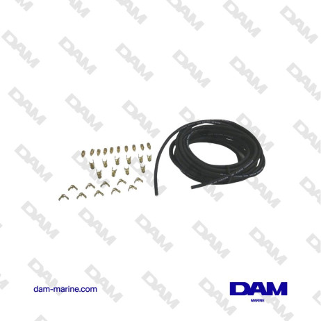 LONGITUD DEL KIT DE CABLES DE BUJÍA - 25 PIES