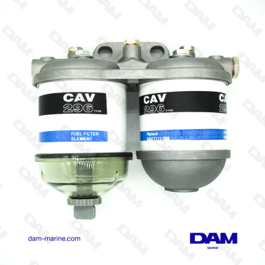 COMPLETE DOUBLE FUEL DECANTER FILTER