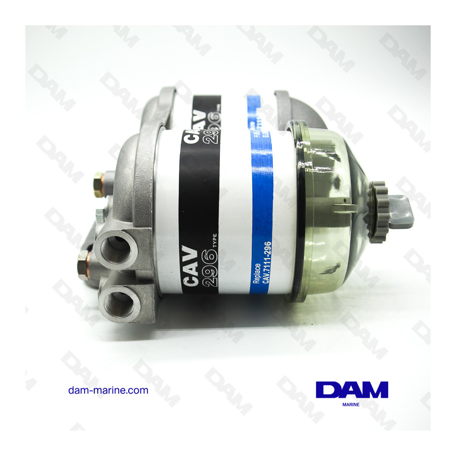 FILTRO DECANTADOR DE COMBUSTIBLE DOBLE COMPLETO