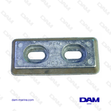 ANODE DE COQUE A VISSER 0.4KG