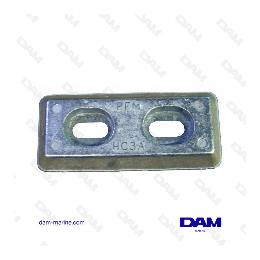 ANODE DE COQUE A VISSER 0.4KG