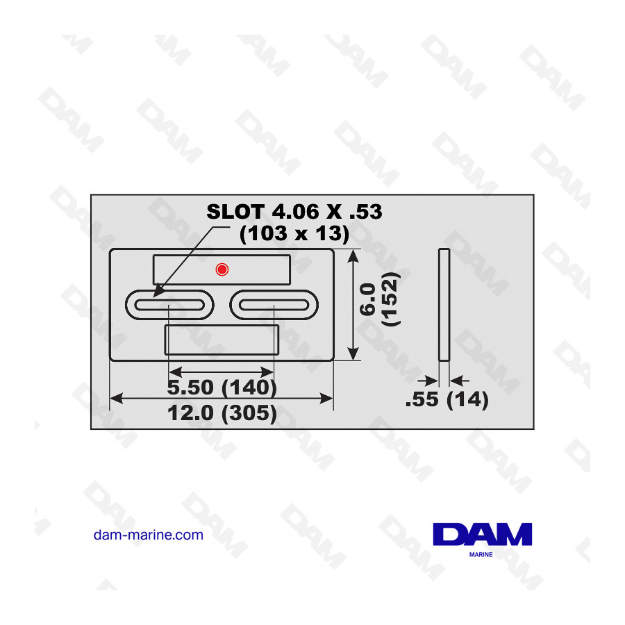 1.6KG SCREW-ON HULL ANODE