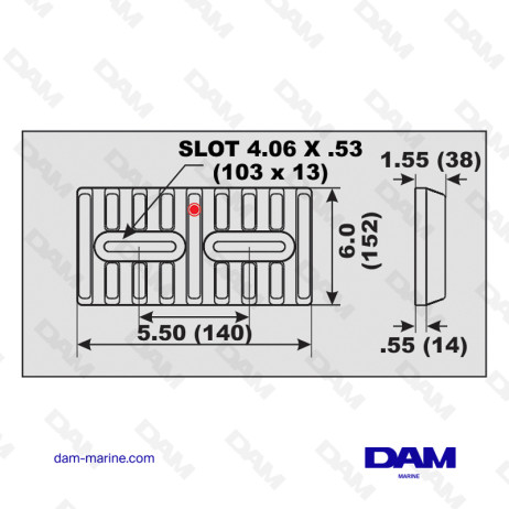 2.8KG SCREW-ON HULL ANODE