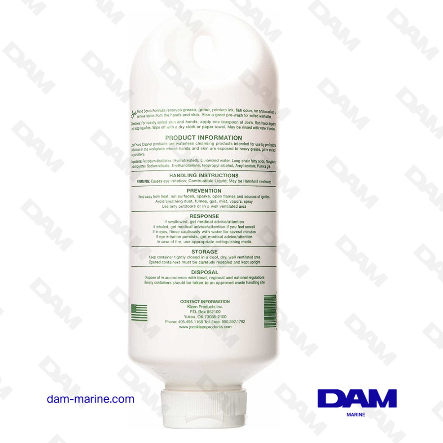 SAVON SANS EAU ATELIER JOE'S VERT 360GRS