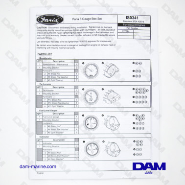 KRONOS INBOARD INSTRUMENTATION KIT