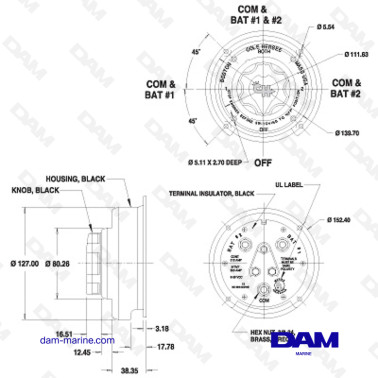 COUPLEUR DE BATTERIE 310AMP