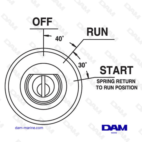 3P KEY SWITCH - 35MM