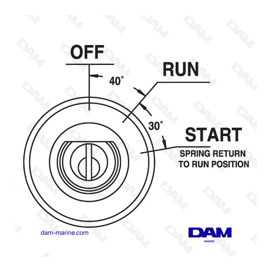 3P KEY SWITCH - 35MM
