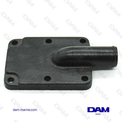 PLACA FRONTAL DEL COLECTOR MERCRUISER