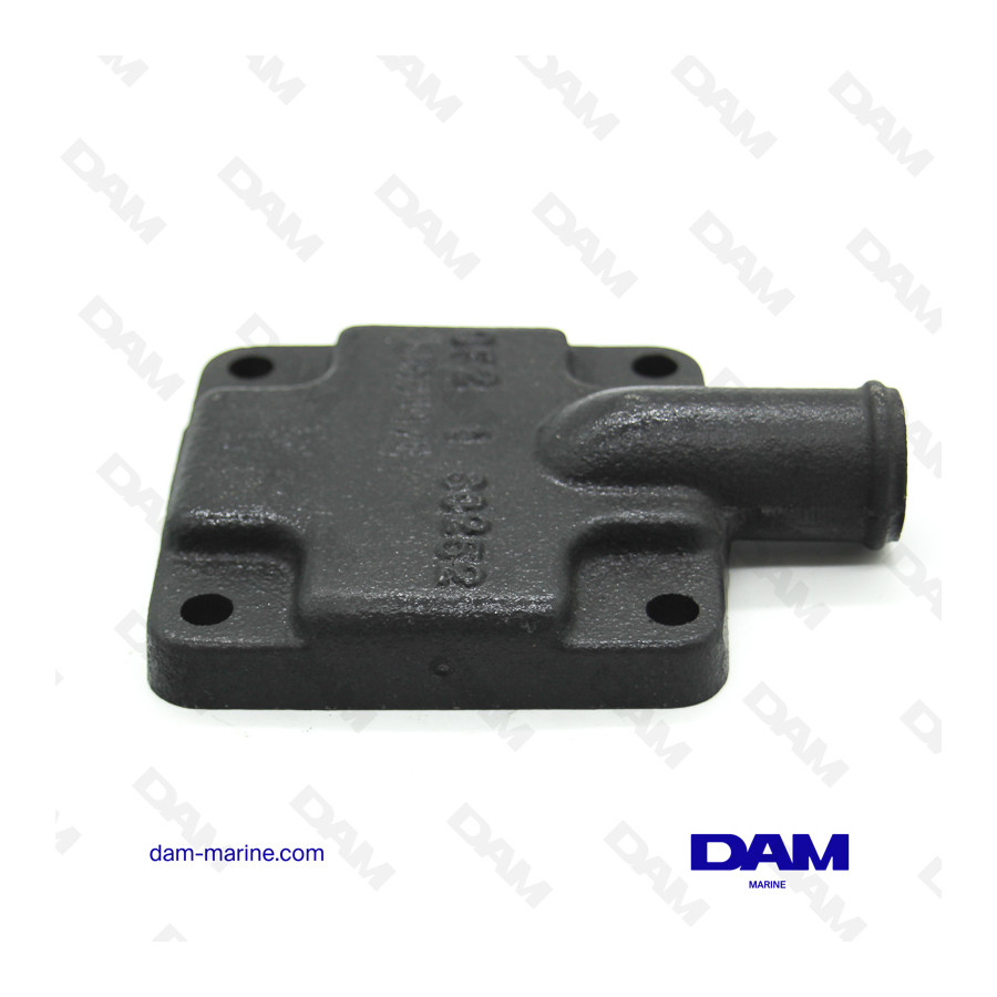 PLACA FRONTAL DEL COLECTOR MERCRUISER