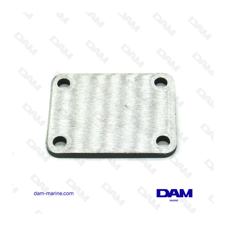 PLACA TRASERA DEL COLECTOR MERCRUISER