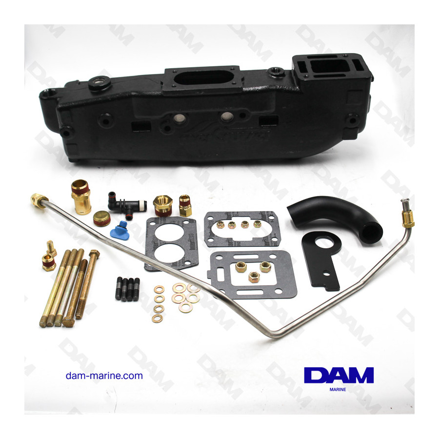 KIT COLLETTORE OEM MERCRUISER 4 CILINDRI 3L