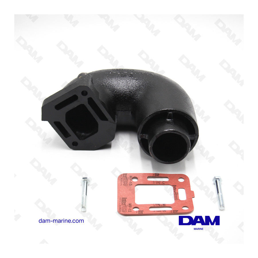 COUDE ECHAPPEMENT MERCRUISER 4 CYL 140CV