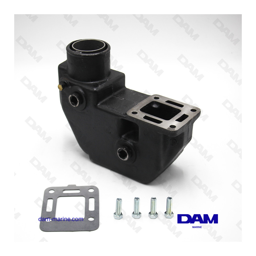 COUDE ECHAPPEMENT MERCRUISER 140/165/V8