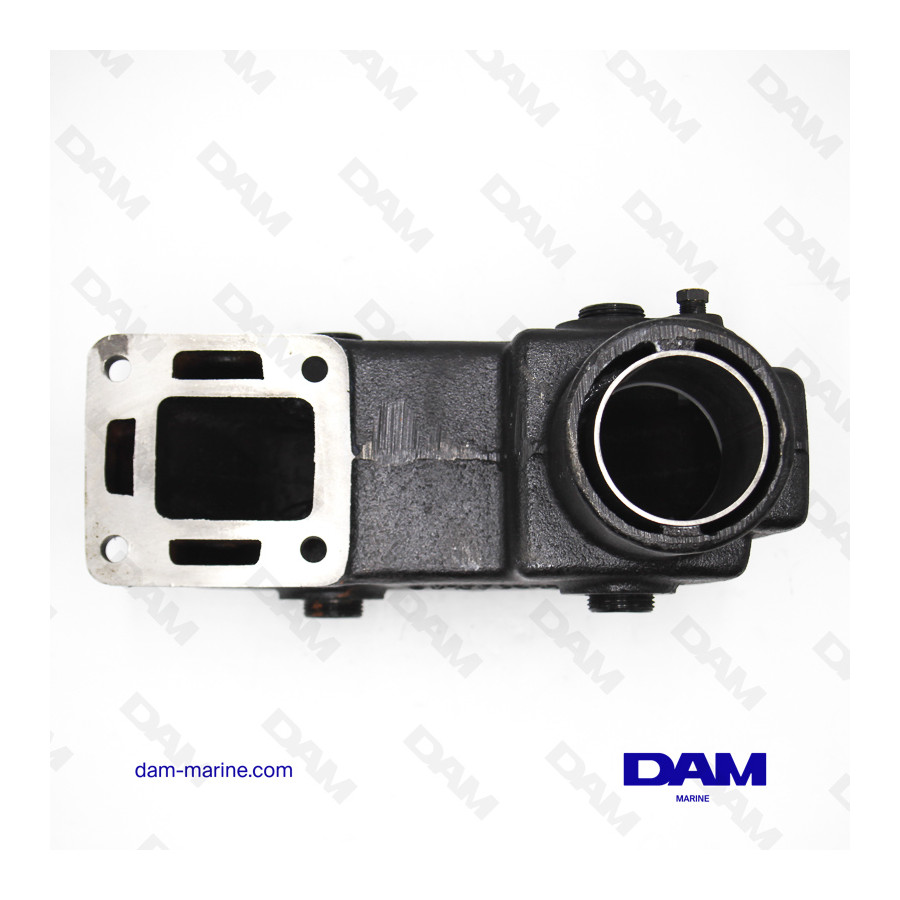 COUDE ECHAPPEMENT MERCRUISER 140/165/V8